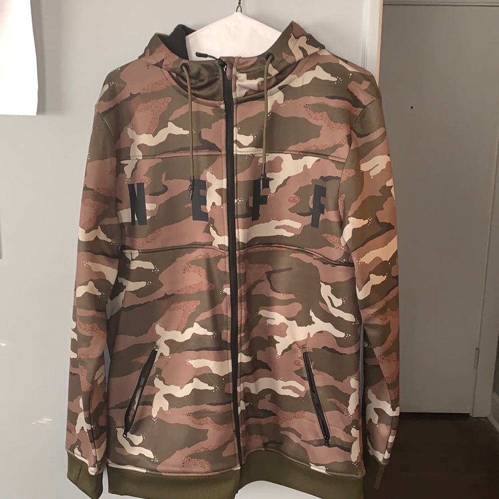 Neff camo new flint shredder jacket